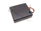 Batterie-Box 4 x AA mit Schalter und Kabel