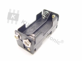 Batterie-Halter 4 x AAA Block mit Klipp