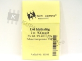 Lot bleihaltig, 0,4 mm Ø SN60 / PB40