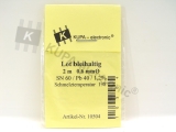 Lot bleihaltig, 0,6 mm Ø, SN60 / PB40