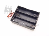 Batterie-Halter serial 3 x 18650 mit Kabel
