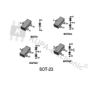 BAT54S Schottky Dual Diode 200 mA 30 V; SOT23/3; 25 St
