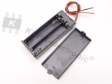 Batterie-Box 2 x AAA mit Schalter und Kabel