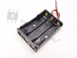 Batterie-Halter 3 x AAA serial mit Kabel