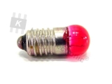 Glühbirne E5,5 19 V d=5,5 mm ROT