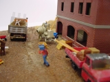 Diorama "Auf dem Bau"