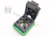 IC Programmier Adapter von QFP32 auf DIP-32, 0,8mm auf 2,54mm