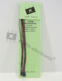 KUPA-electronic 20030 4-polige Steckverbindung Raster, 1,27mm