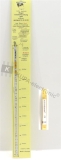 5 x Wagenbeleuchtung, Spur N & H0, 280 mm, gelb