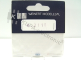 Weinert 2110 Micro Lämpchen 1,5 Volt mit Vorwiderstand