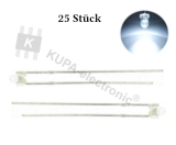 LED 1,8 mm weiß 25 Stück*