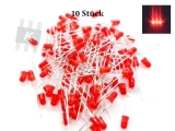 Led 3 mm rote Blende > 3000 mcd 10 Stk