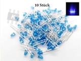 Led 3 mm blaue Blende > 3000 mcd 10 Stk