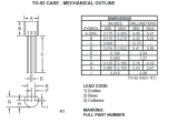 Darlington NPN 30 V 500mA MPSA 13