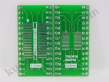 1 Stück Adapter Platine SOP28 / SSOP28 / TSSOP28