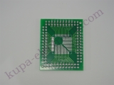 1 Stück Adapter Platine TQFP 0,8mm / TQFP 0,5 mm