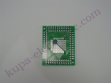 1 Stück Adapter Platine TQFP 0,8mm / TQFP 0,5 mm