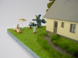 Diorama "Im Garten"