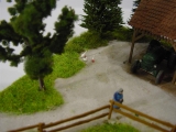 Diorama "Auf dem Hof"