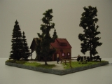 Diorama "Auf dem Hof"