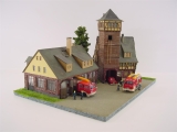 Diorama "Feuerwehr in der Stadt"