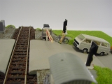 Diorama "Bahnübergang"