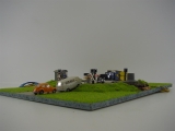 Diorama "Bahnübergang"