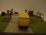 Diorama "Bahnübergang"