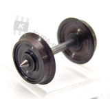 RP25 Scheiben-Radsatz beidseitig iso. Spitze Ø 11,0 mm; 24,8 mm