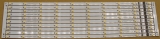 Wagenbeleuchtung, Satz (10 Stück), Spur N & H0, 280 mm, warmweiss