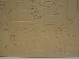 Holzbausatz "Yacht" mittelschwer (G)
