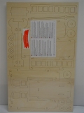 Holzbausatz "Feuerwehrauto" leicht (G)