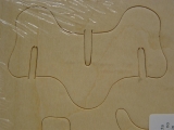 Holzbausatz "Brontosaurus" leicht (K)