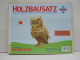 Holzbausatz "Eule" sehr schwer (K)