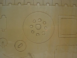 Holzbausatz "Walze" schwer (G)