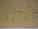 Holzbausatz "Mercedes SSKL" mittelschwer (G)