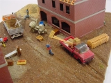 Diorama "Auf dem Bau"