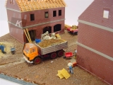 Diorama "Auf dem Bau"