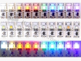 Bausatz: Effektbeleuchtung 10er Set gemischt ca. 200 mcd