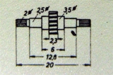 Günther 3064 Radachse