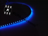 Kirmesbeleuchtung ohne Regler, blau (42 LED)
