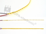 Kirmesbeleuchtung ohne Regler, gelb (42 LED)