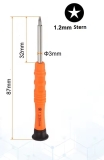 Sternschraubendreher 1,2 mm Klinge
