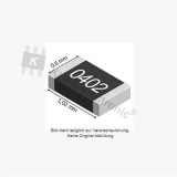 1 - 10 M-Ohm SMD Widerstand, ± 1 %, 0,063W (25 Stück)