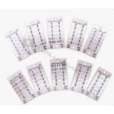 KUPA 10178 SMD Widerstand Platine 26 x 13 mm, 10 Stück