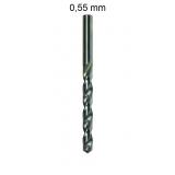 5x Spiralbohrer HSS 0,55 mm DIN 338